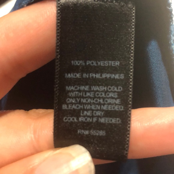 Express blue and black dress size xs - Picture 9 of 9